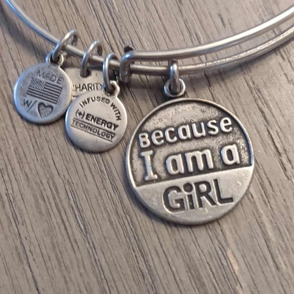 Alex and Ani Because I'm a Girl Bracelet